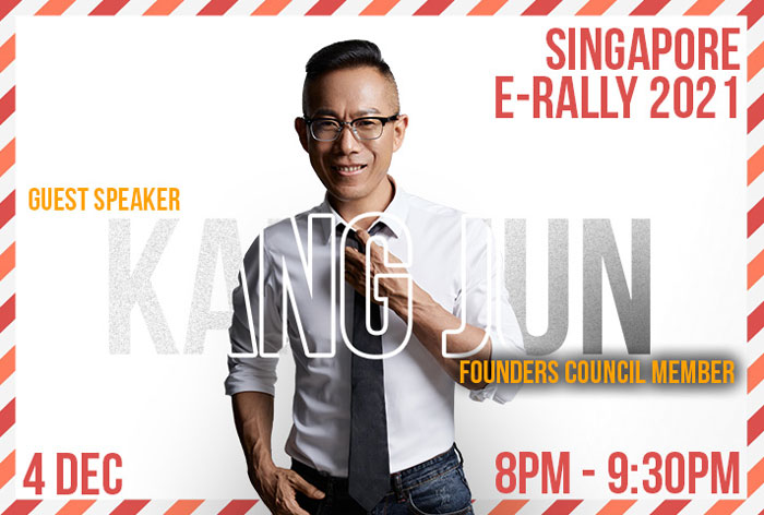 Featuring special guest speaker, Founders Council Member KANG JUN